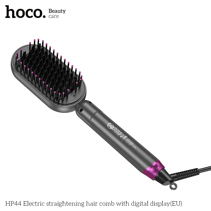 Lược Duỗi Tóc Hoco HP44 sở hữu thiết kế nhỏ gọn, tay cầm vừa vặn, kiểu dáng tinh tế