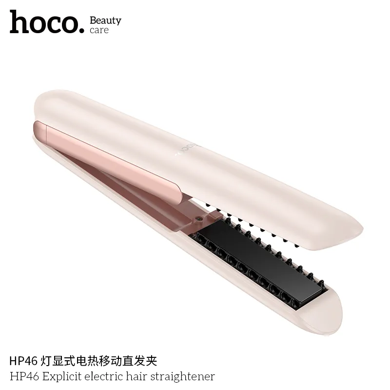 Máy Duỗi Tóc Điện Hoco HP46 tính năng điều chỉnh nhiệt 3 cấp độ