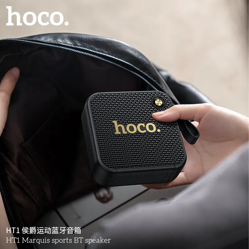 Loa Bluetooth Thể Thao Hoco HT1 Marquis chất lượng âm thanh chuẩn
