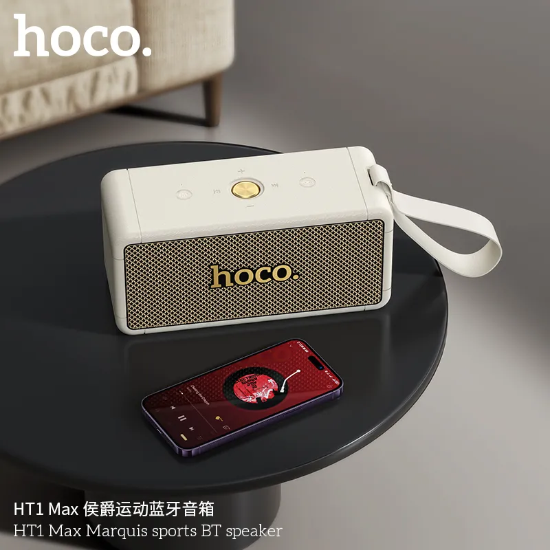 Loa Bluetooth Thể Thao Hoco HT1 Max Marquis chất lượng cao, âm thanh mạnh mẽ