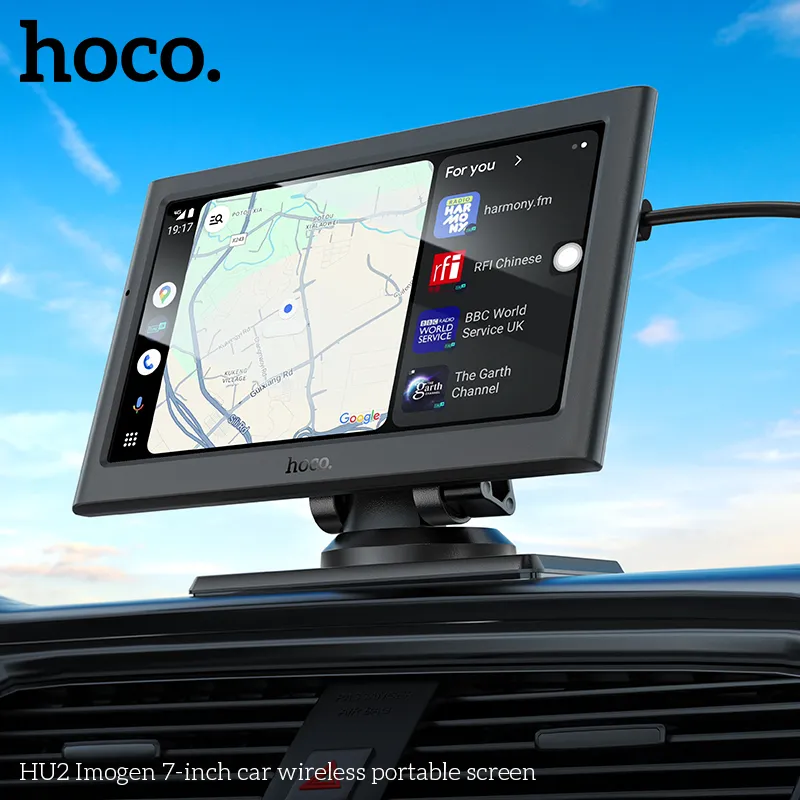 Màn hình HU2 Imogen 7 inch cho ô tô với kiểu dáng mỏng nhẹ tinh tế