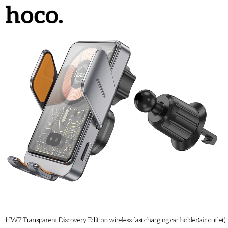 Trải nghiệm sạc tiện lợi, an toàn cùng Hoco HW7 Transparent Discovery Edition