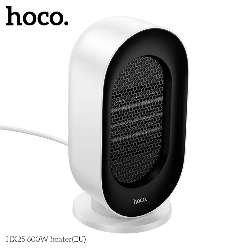 Máy Sưởi Hoco HX25 600W kiểu dáng tối ưu cho hiệu suất sưởi cao