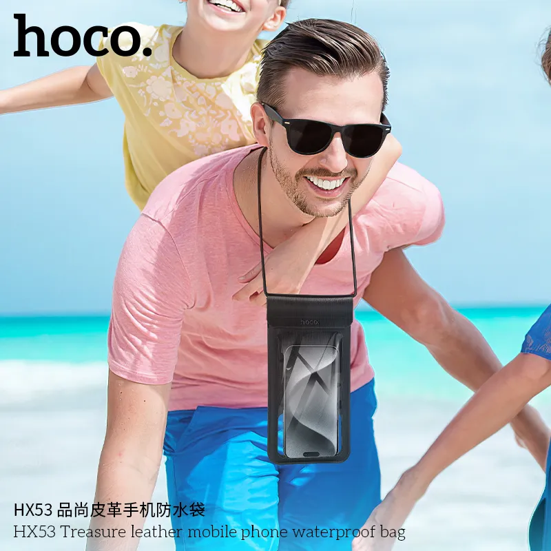 Túi Chống Nước Hoco HX53 Treasure Da điện thoại thiết kế hiện đại chống nước IP68 bền bỉ