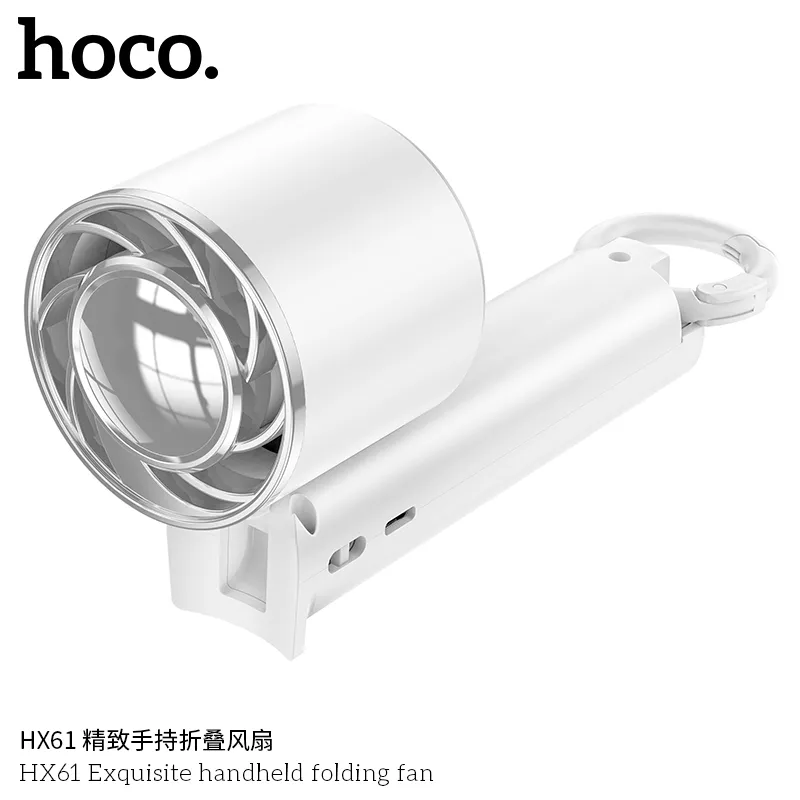 Trải nghiệm quạt gấp Hoco HX61 siêu êm chỉ 45db