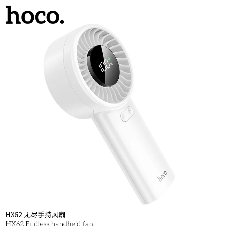 Quạt Hoco HX62 thiết kế hiện đại đơn giản bắt mắt