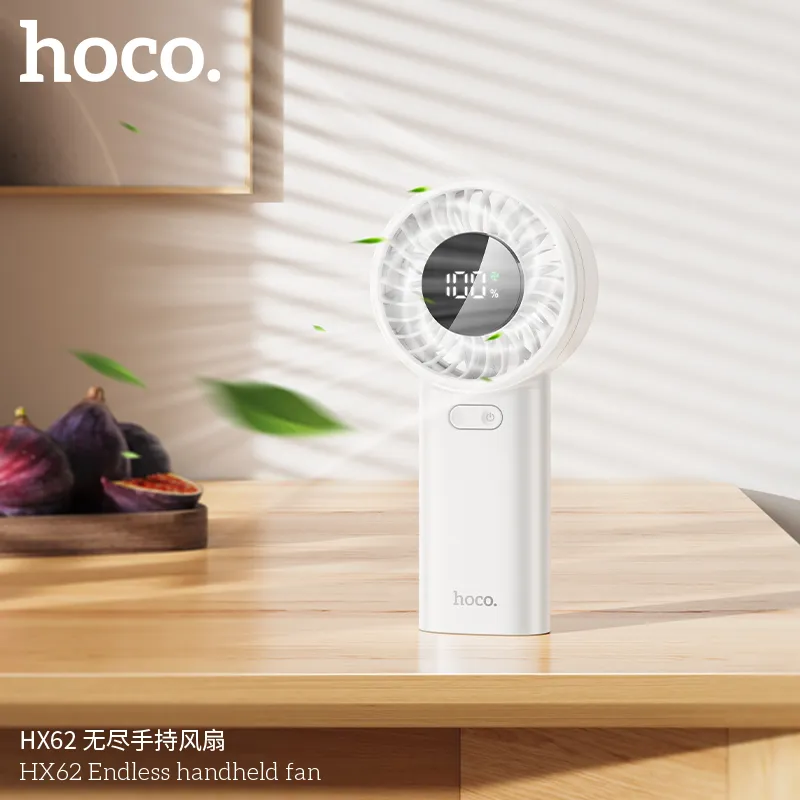 Trải nghiệm quạt Hoco HX62 êm ái không ồn