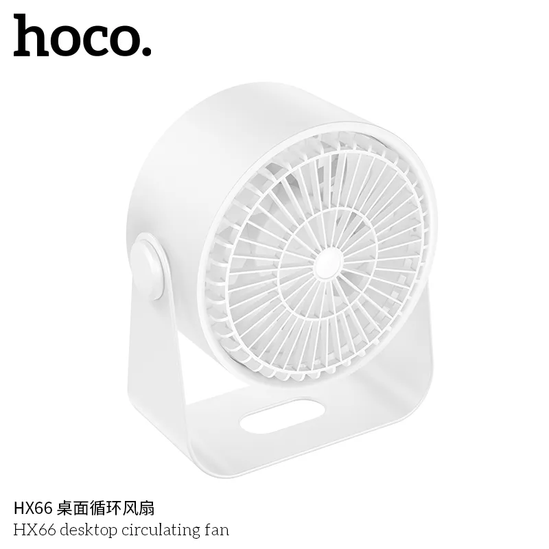 Quạt Hoco HX66 tính năng màn hình kỹ thuật số và pin 3000mAh
