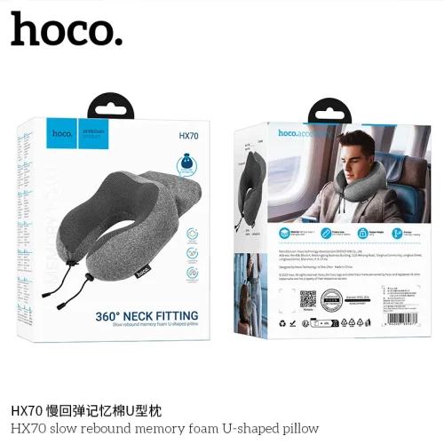 Gối Hoco HX70 Gối chữ U Memory Foam chậm hồi