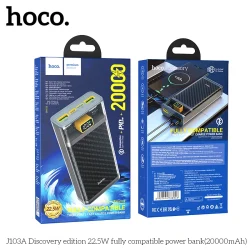 Pin Dự Phòng Hoco J103A Discovery Edition 22.5W tương thích đầy đủ 20000mAh