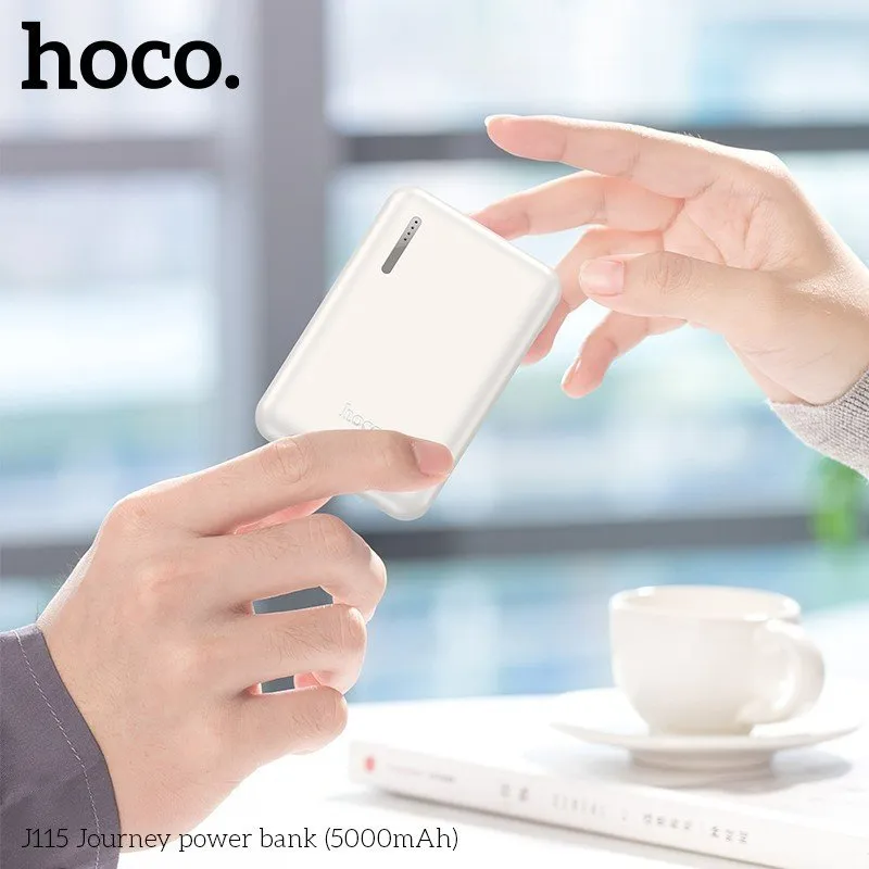 Pin Dự Phòng Hoco J115 Journey 5000mAh thiết kế nhỏ gọn hiệu năng cao