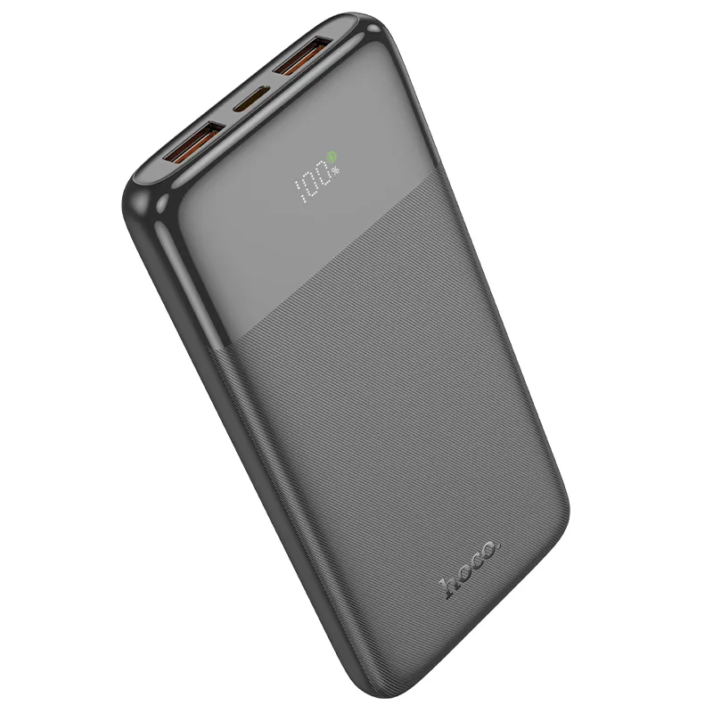 Pin dự phòng Hoco J121 10000mAh màn hình kỹ thuật số thiết kế hiện đại, sang trọng