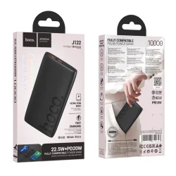 Pin Dự Phòng Hoco J122 Respect 22.5W+PD20W tương thích đầy đủ 10000mAh