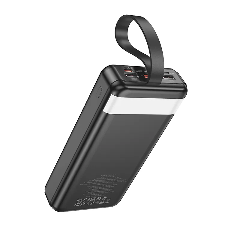 Tính năng chi tiết gồm đầu vào Type-C/Micro/Lightning 18W, ba cổng đầu ra đa dạng công suất