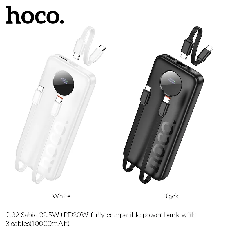 Tính năng chi tiết Hoco J132 hỗ trợ PD20W, QC, FCP, AFC đa chuẩn sạc