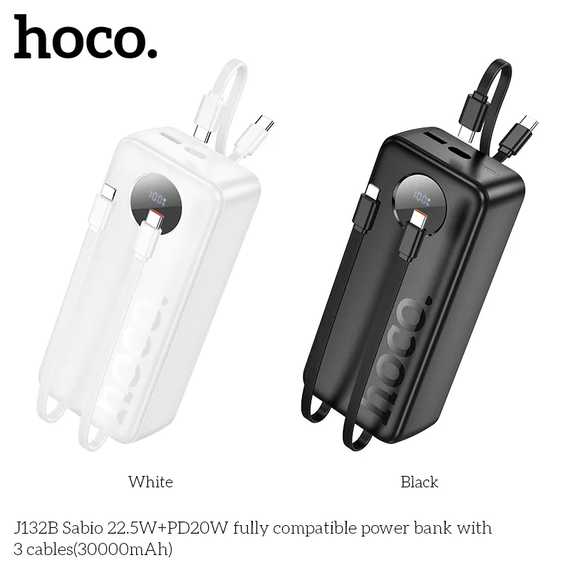 Thiết kế vỏ chống cháy ABS+PC bền bỉ, nhỏ gọn dễ dàng mang theo