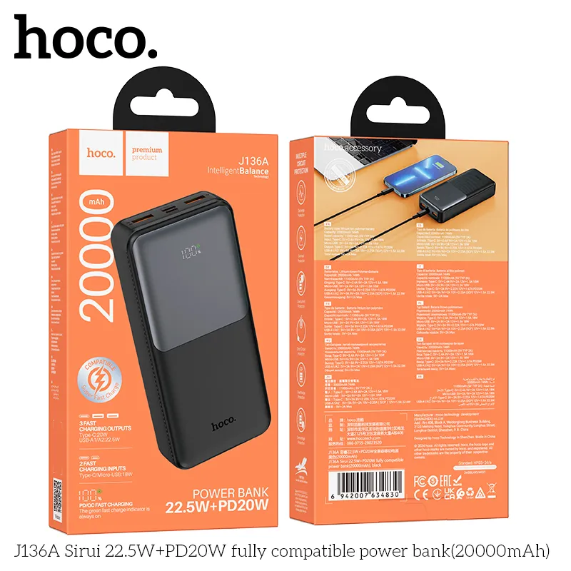 Thương hiệu Hoco uy tín với bảo hành 12 tháng chính hãng