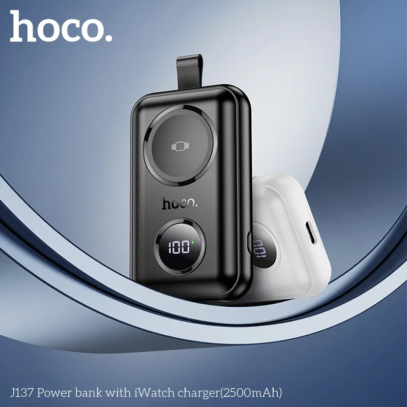 Pin dự phòng Hoco J137 vỏ chống cháy ABS bền đẹp