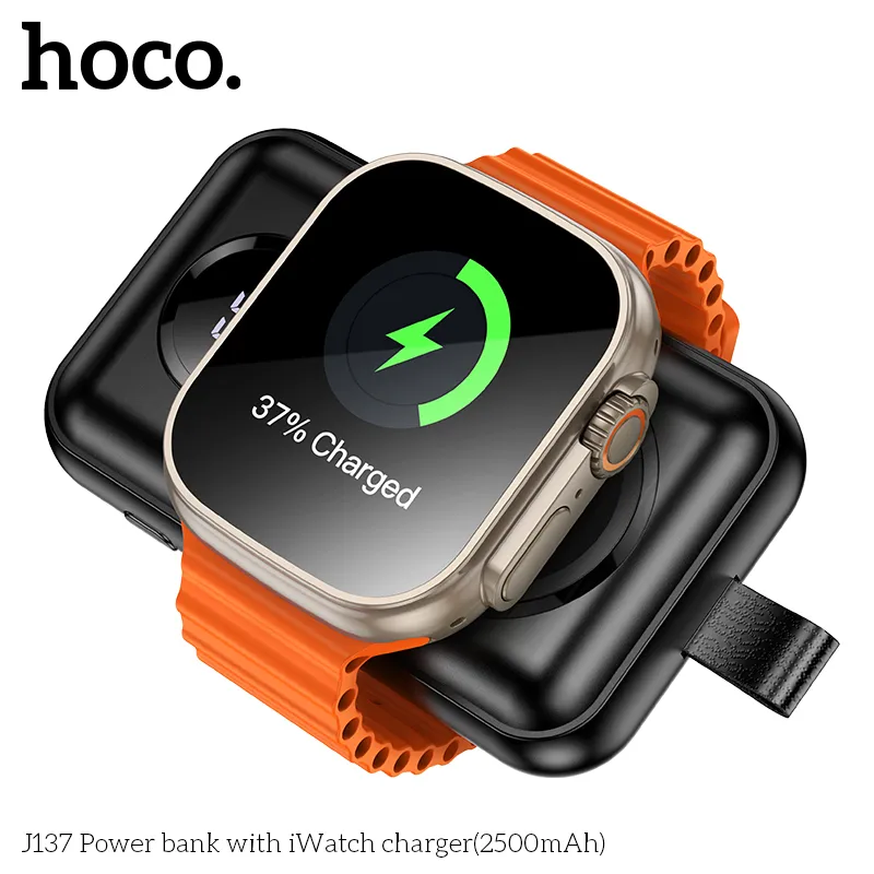 Trải nghiệm sạc tiện lợi iWatch mọi phiên bản với Hoco J137