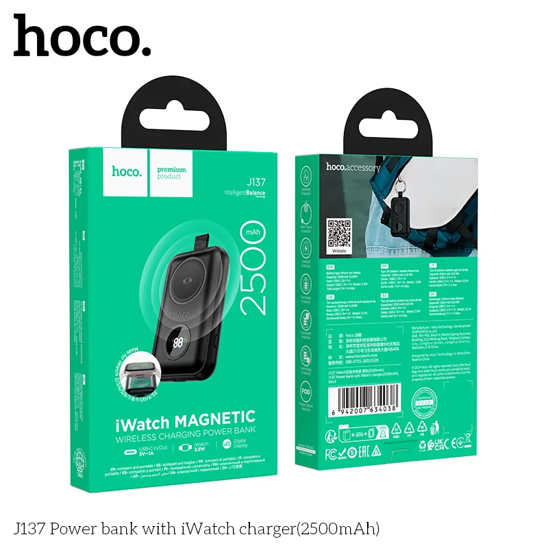 Thương hiệu Hoco uy tín với bảo hành 12 tháng
