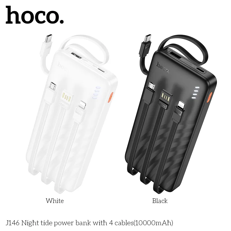 Pin Dự Phòng Hoco J146 Night Tide tổng quan thiết kế bền bỉ và sang trọng