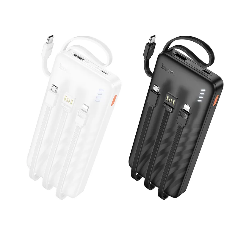 Pin Dự Phòng Hoco J148 Handy PD20W màu trắng với dung lượng 5000mAh