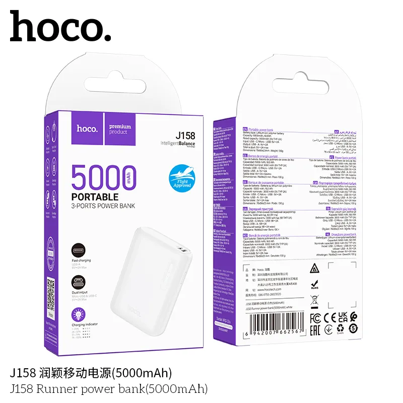 Thương hiệu Hoco uy tín, sản phẩm chính hãng bảo hành 12 tháng