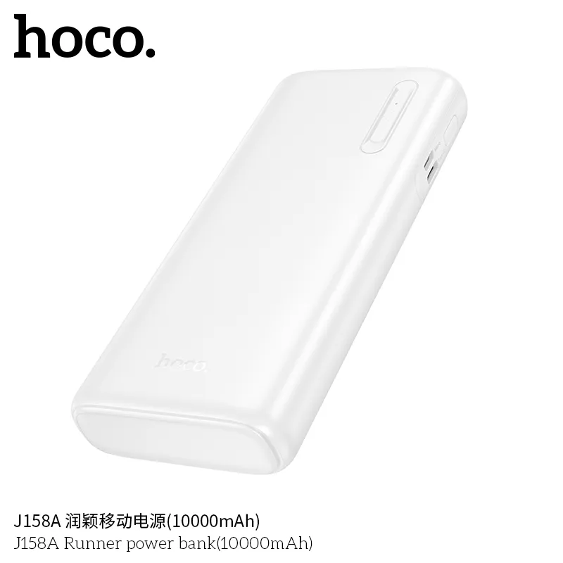 Pin Dự Phòng Hoco J158A Runner 10000mAh thiết kế nhỏ gọn đa năng phù hợp mọi thiết bị
