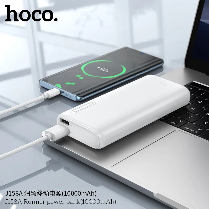 Kích thước nhỏ gọn pin Hoco J158A Runner dễ mang theo mọi lúc mọi nơi