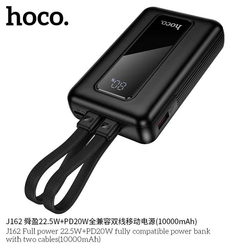 Đóng gói đầy đủ bao gồm pin và 2 cáp sạc chất lượng