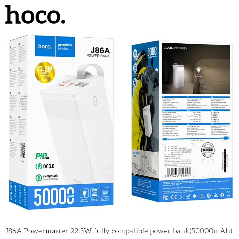 Công năng sạc nhanh 22.5W, hỗ trợ nhiều chuẩn QC3.0, PD3.0, VOOC, DASH tiện dụng