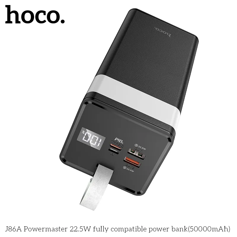 Tính năng chi tiết gồm đầu vào Micro-USB và Type-C, đầu ra USB-A và Type-C đa chuẩn sạc