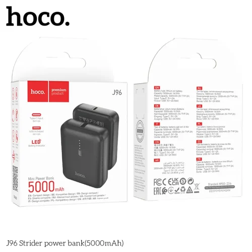 Pin Dự Phòng Hoco J96 Strider 5000mAh