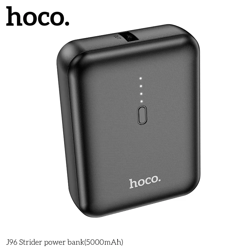 Pin Dự Phòng Hoco J96 Strider 5000mAh với thiết kế nhỏ gọn tiện lợi