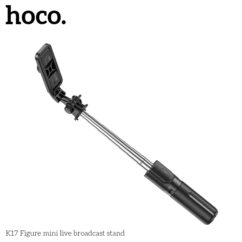 Gậy Tự Sướng Hoco K17 Figure mini đóng gói đầy đủ, bảo hành chính hãng 12 tháng