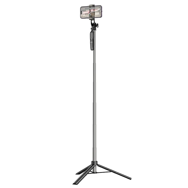 Gậy Tự Sướng Hoco K19 Soul tính năng chi tiết chống cháy nắng, phun dầu bề mặt, pin 70mAh