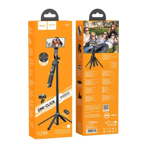 Gậy Tự Sướng Hoco K22 Handy hợp kim nhôm chống rung