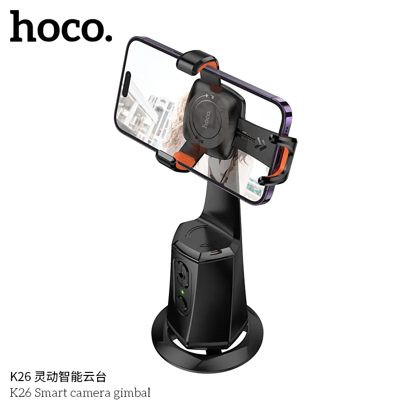 Gậy Tự Sướng Hoco K26 Gimbal thông minh cho camera với thiết kế hiện đại và tiện lợi