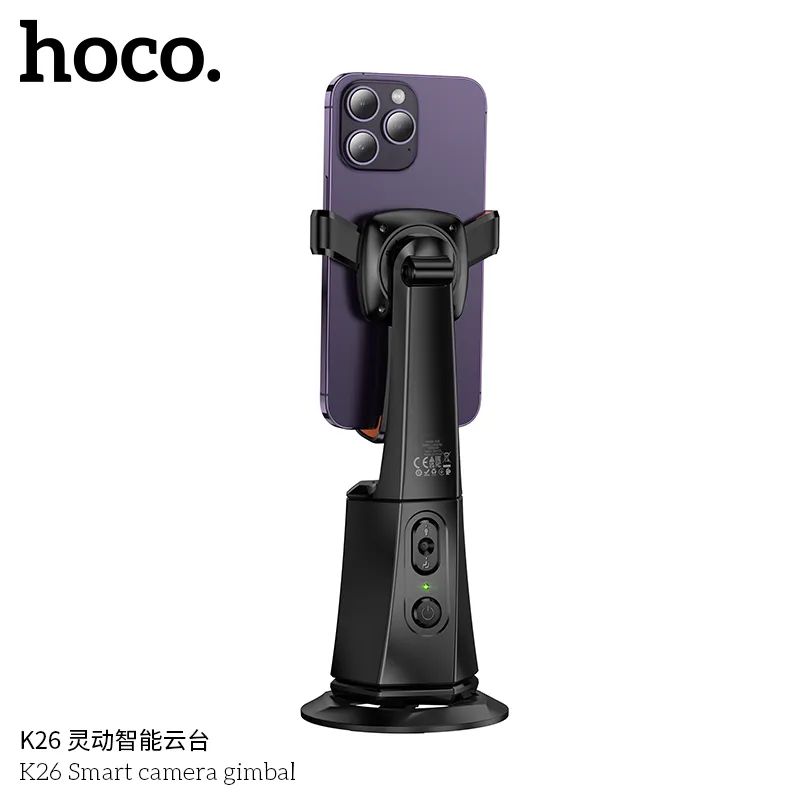 Đóng gói Gậy Tự Sướng Hoco K26 chắc chắn, đầy đủ phụ kiện và bảo hành 12 tháng