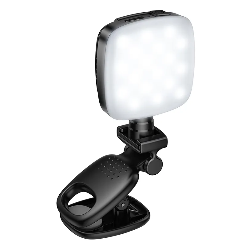 Gậy Tự Súng Hoco K28 Beauty mini chức năng đèn chiếu sáng 9 mức điều chỉnh ánh sáng