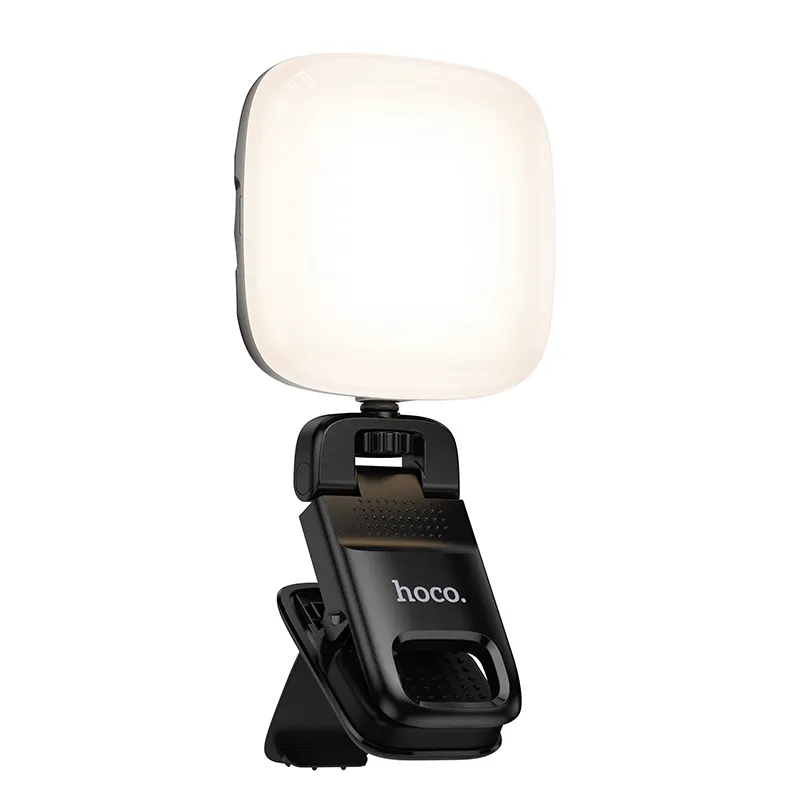Gậy Tự Sướng Hoco K29 Wonder đèn chiếu sáng phụ thiết kế hiện đại, chất liệu bền bỉ PC+ABS phù hợp selfie và livestream
