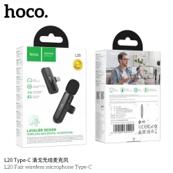 Mic Không Dây Hoco L20 Fair (Type-C)