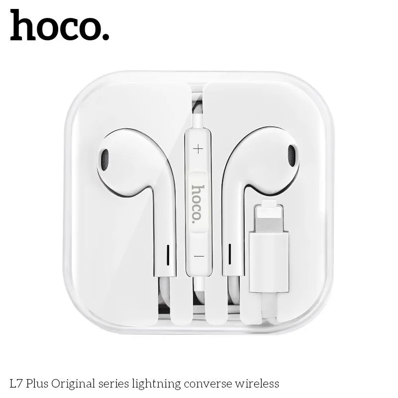 Tai nghe iP Hoco L7 Plus Original Series thiết kế nhỏ gọn, chất lượng âm thanh rõ nét