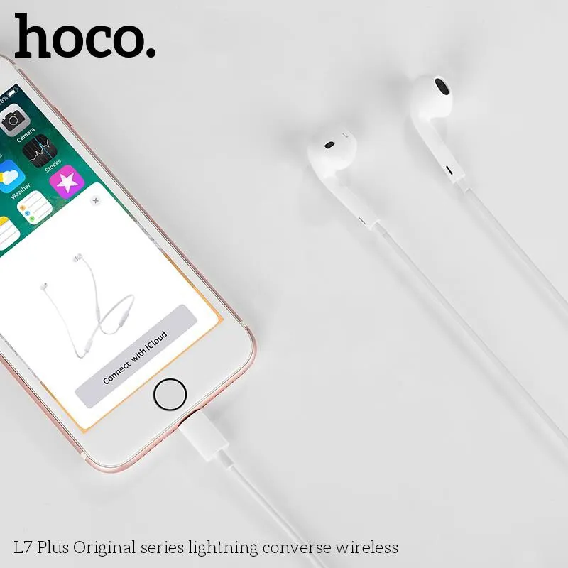 Công năng tai nghe iP Hoco L7 Plus với Bluetooth V5.0, hỗ trợ tai nghe rảnh tay A2DP Avrcp