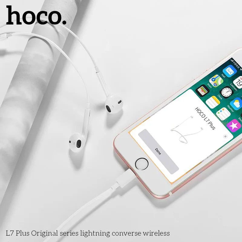 Đóng gói iP Hoco L7 Plus gọn nhẹ, tiện lợi cho việc bảo quản và di chuyển