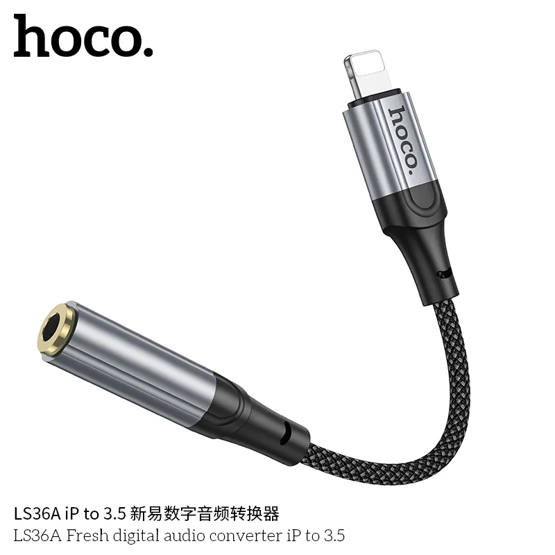 Thương hiệu Hoco uy tín, cam kết chất lượng sản phẩm Cáp LS36A