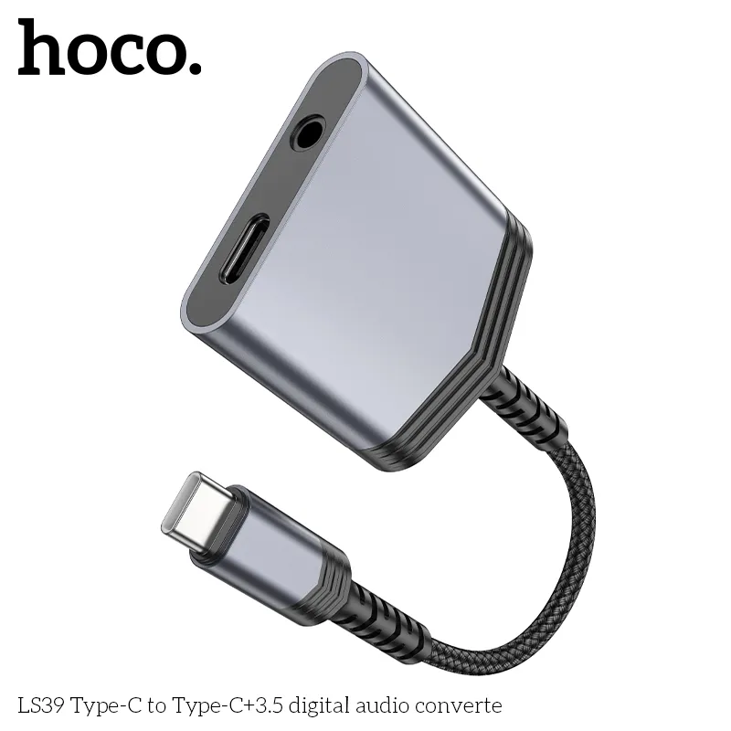 Công năng đa dạng: chuyển đổi Type-C sang Type-C + 3.5 mm âm thanh sắc nét