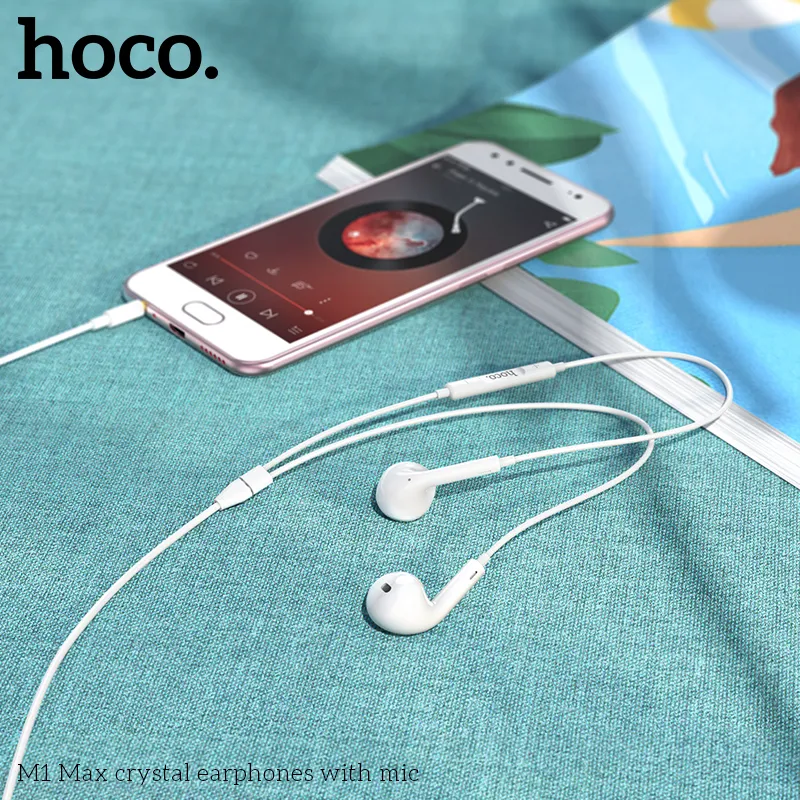 Tai nghe Hoco M1 Max crystal có thiết kế nhỏ gọn, trọng lượng nhẹ 28g