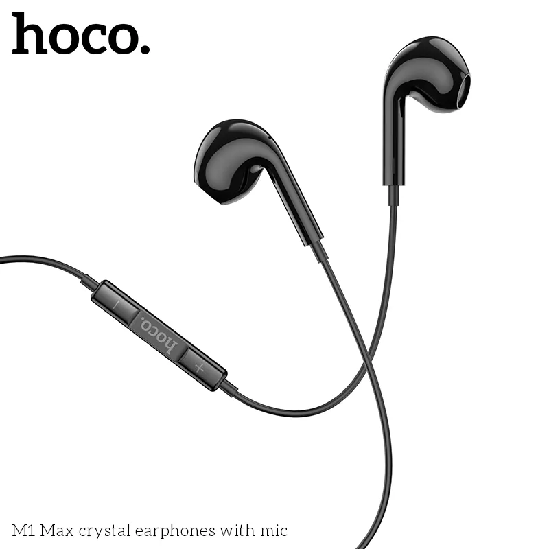 Trải nghiệm âm thanh sống động với loa 13mm tai nghe Hoco M1 Max crystal