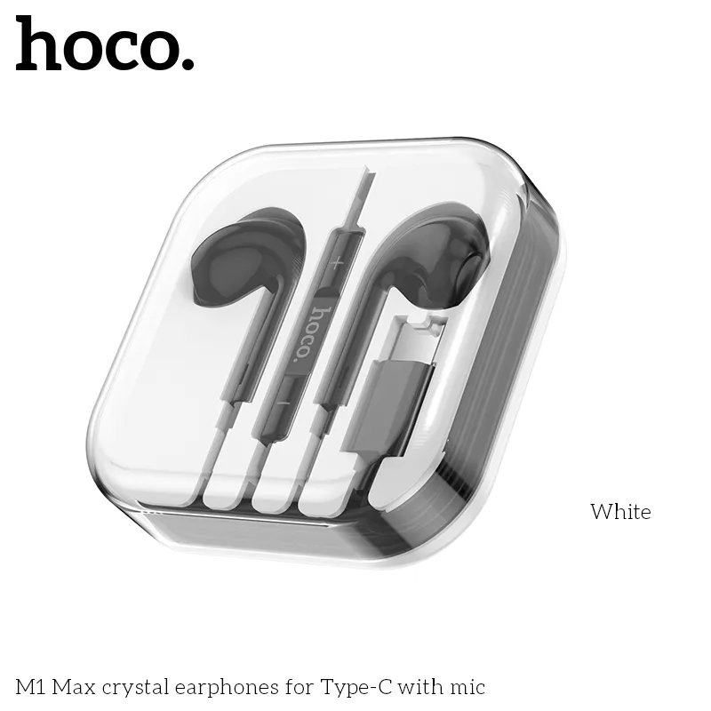 Tính năng tăng giảm âm lượng, trả lời cuộc gọi trên dây tai nghe Hoco M1 Max Crystal